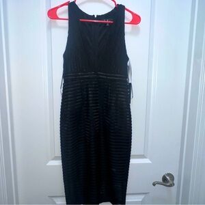 NWT Lulu’s Black Ribbed Little Black Dress